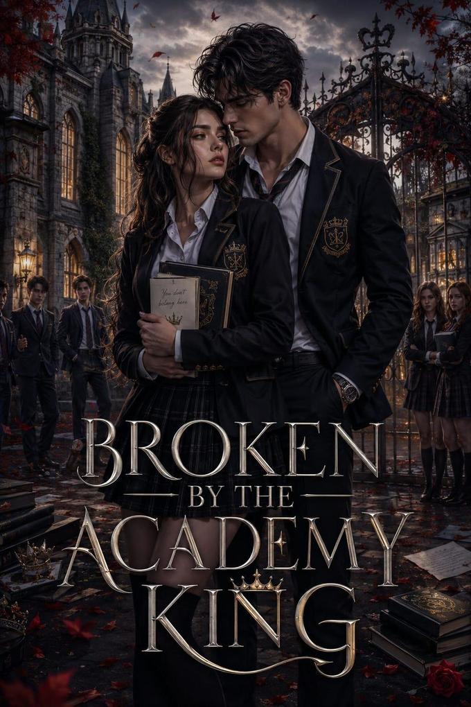 Produktbild: Broken by the Academy King | Adrian Vale