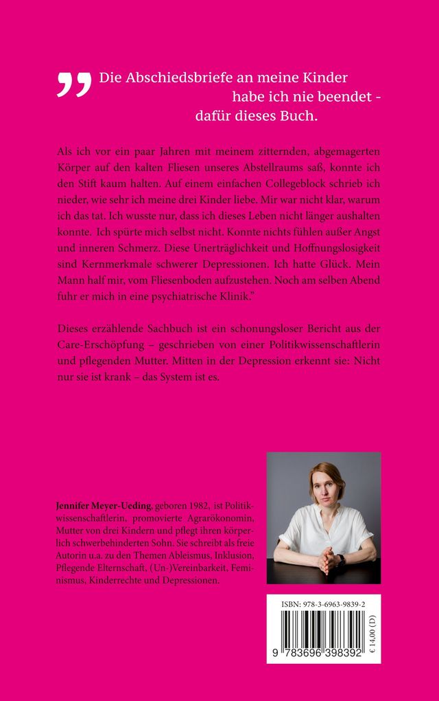Weitere Ansicht: Wie will ich leben, damit ich leben will? | Jennifer Meyer-Ueding