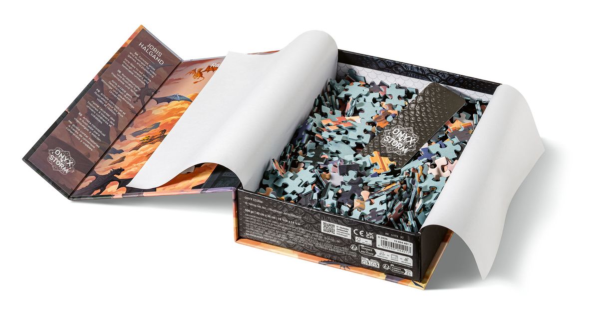 Weitere Ansicht: Erwachsenenpuzzle 500 Teile - Rebecca Yarros: Onyx Storm
