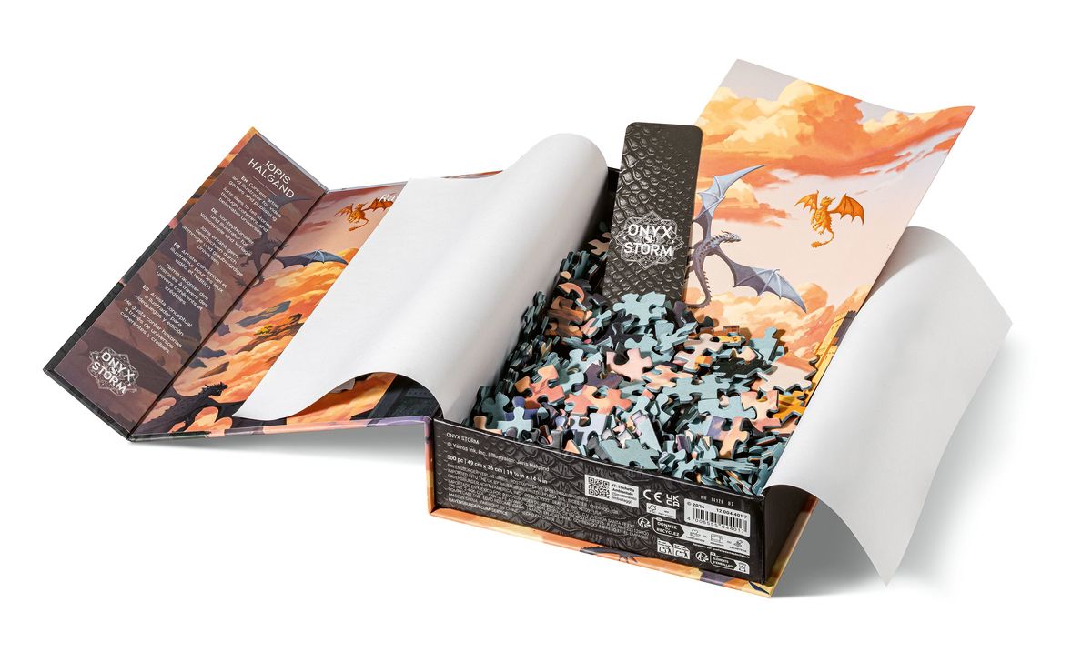Weitere Ansicht: Erwachsenenpuzzle 500 Teile - Rebecca Yarros: Onyx Storm