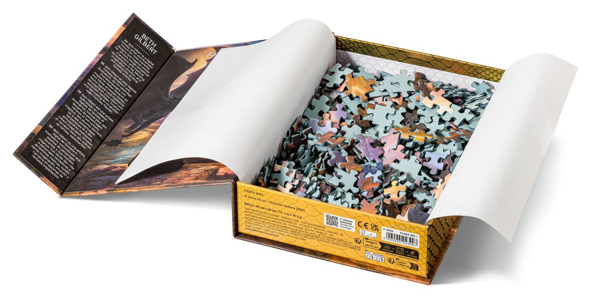 Weitere Ansicht: Erwachsenenpuzzle 500 Teile - Rebecca Yarros: Fourth Wing