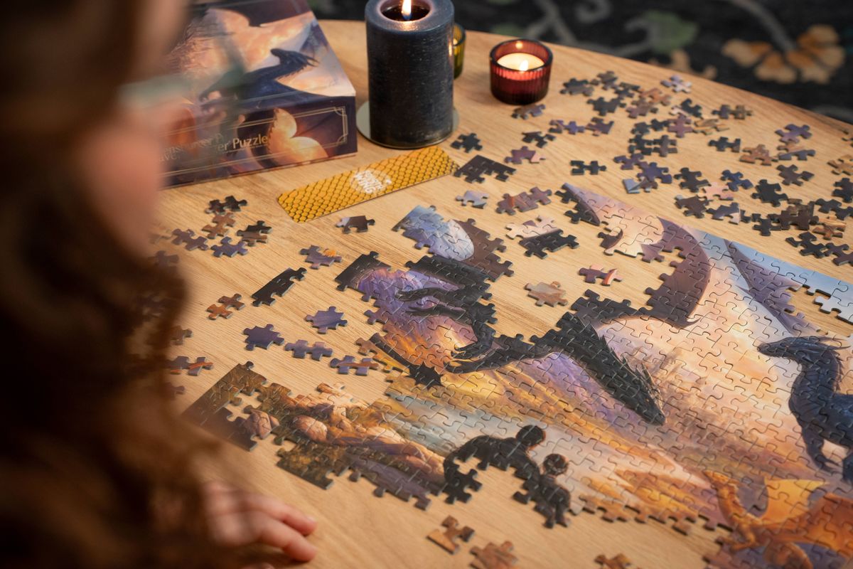 Weitere Ansicht: Erwachsenenpuzzle 500 Teile - Rebecca Yarros: Fourth Wing