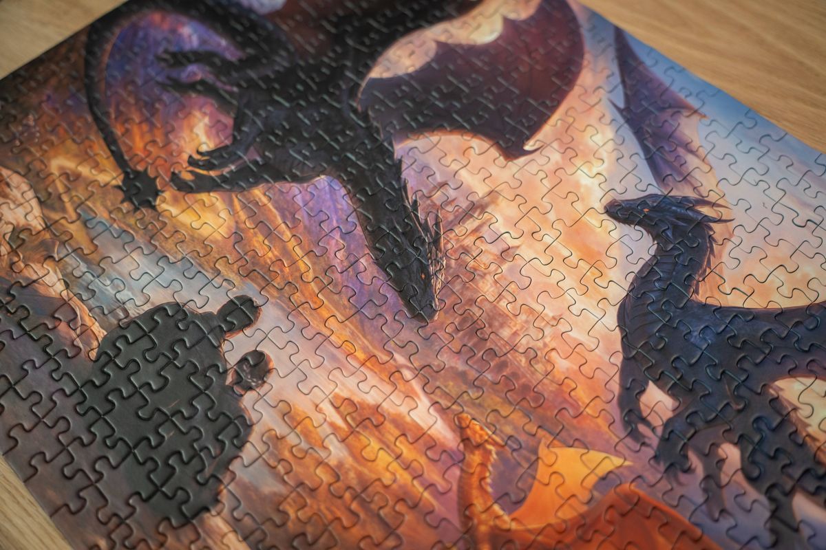 Weitere Ansicht: Erwachsenenpuzzle 500 Teile - Rebecca Yarros: Fourth Wing