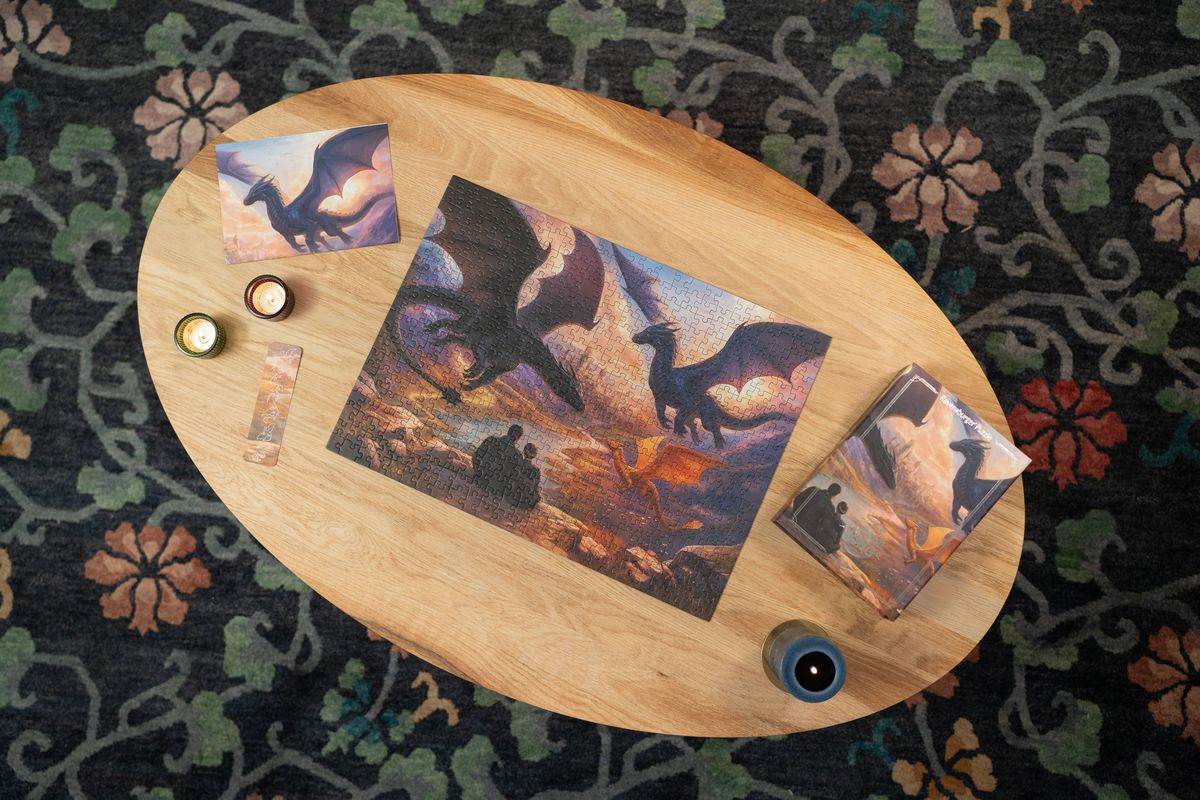 Weitere Ansicht: Erwachsenenpuzzle 500 Teile - Rebecca Yarros: Fourth Wing