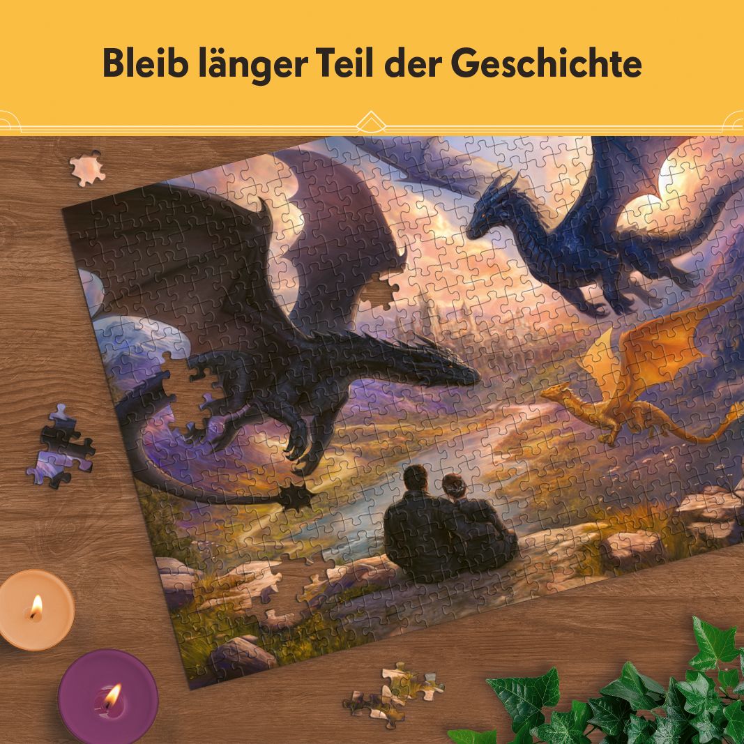Weitere Ansicht: Erwachsenenpuzzle 500 Teile - Rebecca Yarros: Fourth Wing