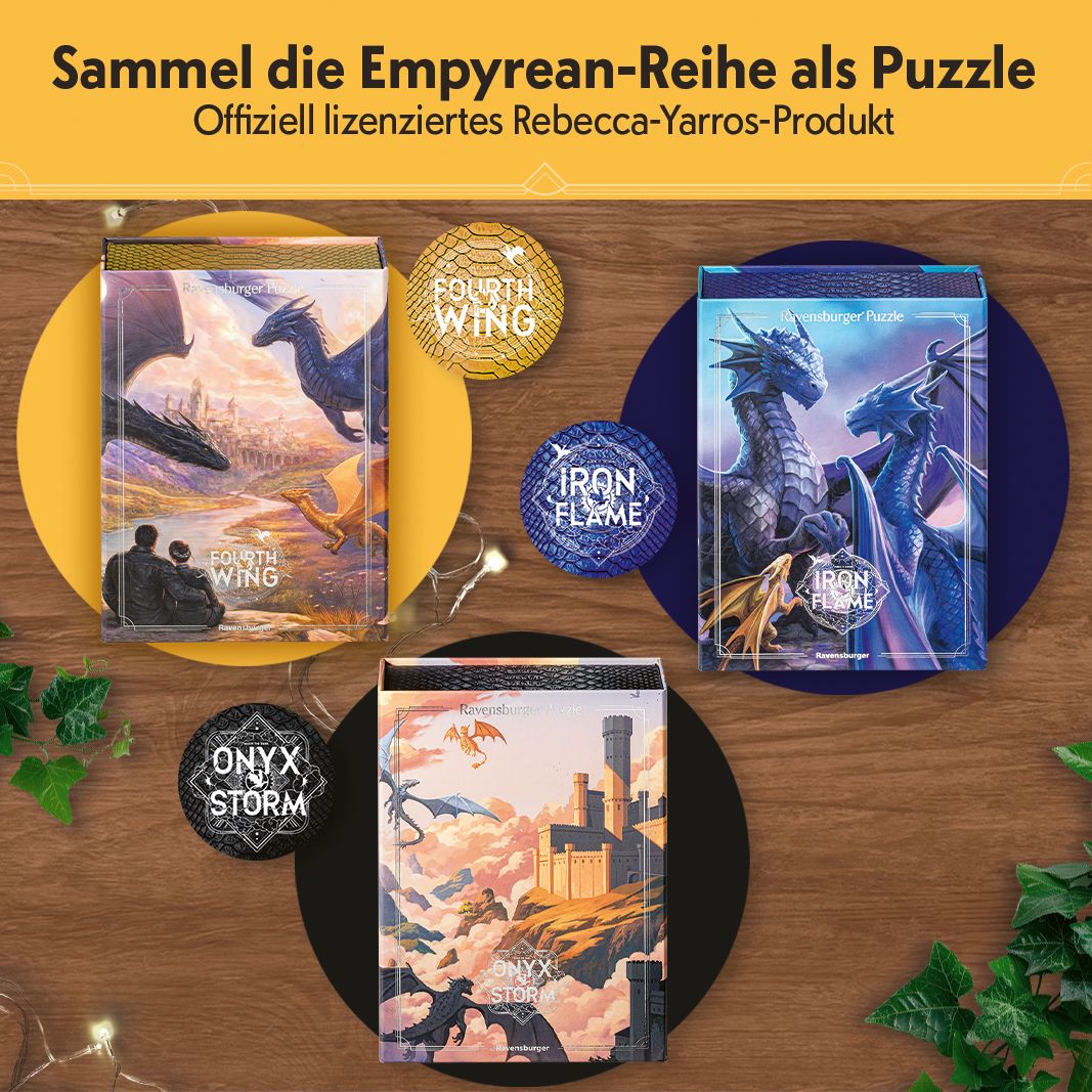 Weitere Ansicht: Erwachsenenpuzzle 500 Teile - Rebecca Yarros: Fourth Wing