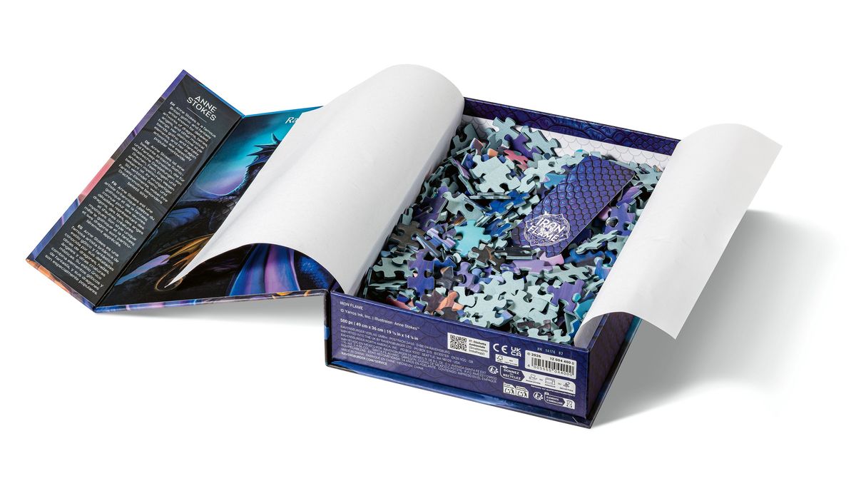 Weitere Ansicht: Erwachsenenpuzzle 500 Teile - Rebecca Yarros: Iron Flame