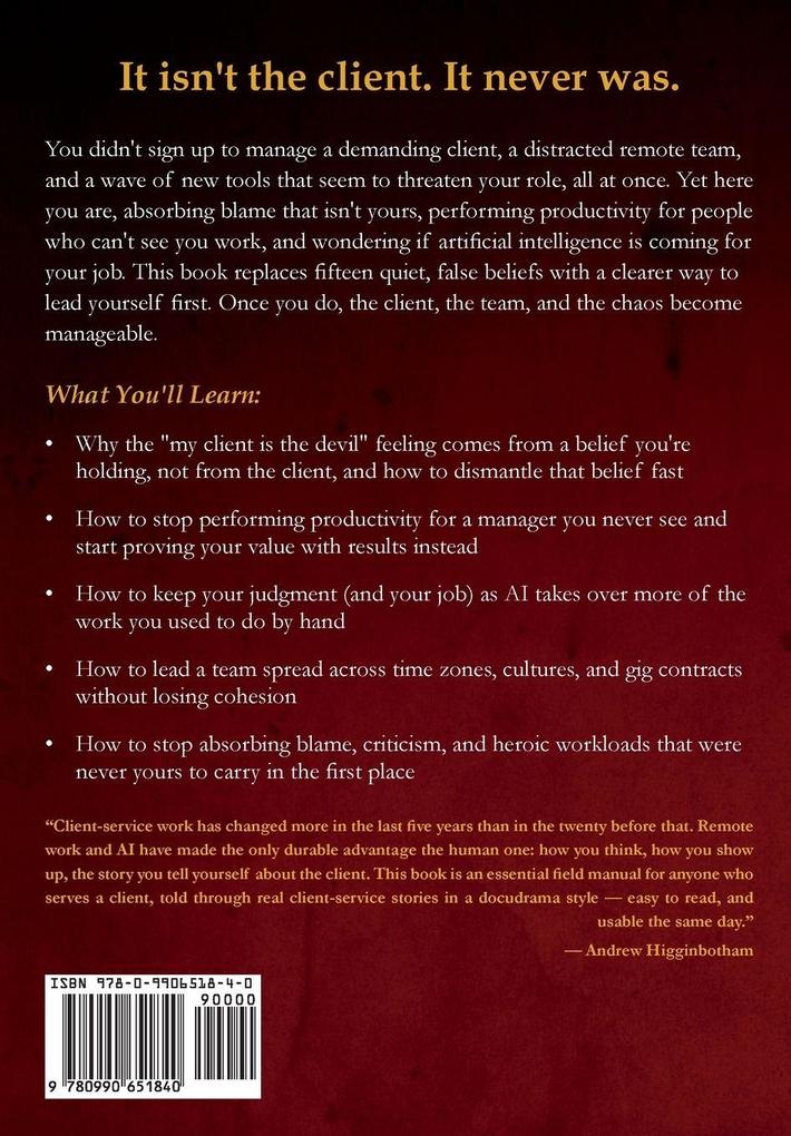 Weitere Ansicht: My Client is the Devil (and other myths), Revisited | Paul M Drew, Steve Fedorko, Mark Mckinney