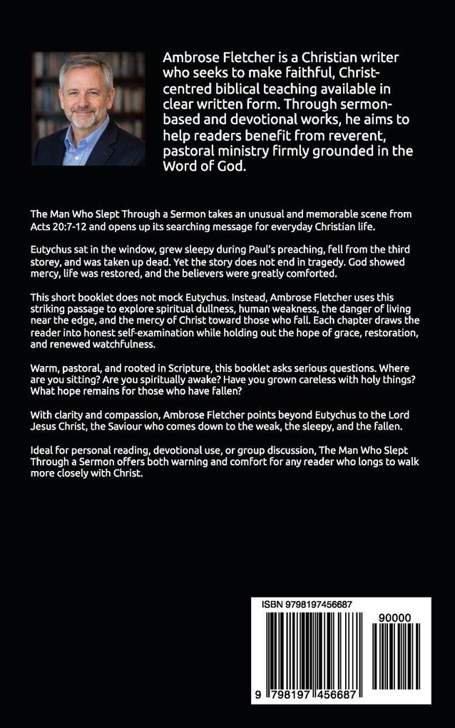 Weitere Ansicht: The Man Who Slept Through a Sermon | Ambrose Fletcher