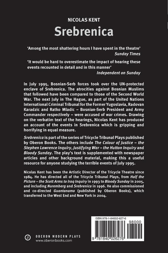 Weitere Ansicht: Srebrenica | Nicolas Kent