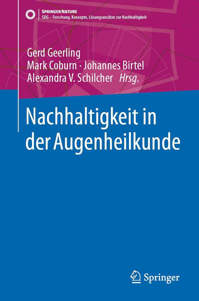 Produktbild: Nachhaltigkeit in der Augenheilkunde