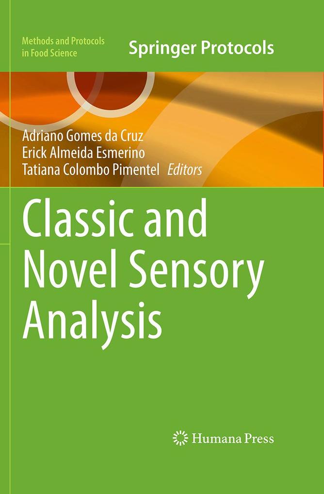 Produktbild: Classic and Novel Sensory Analysis