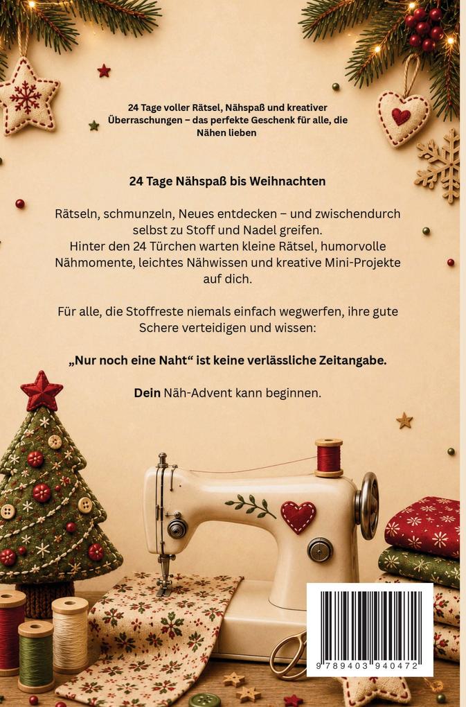 Weitere Ansicht: Mein Näh-Adventskalender | Ulrike Kohl