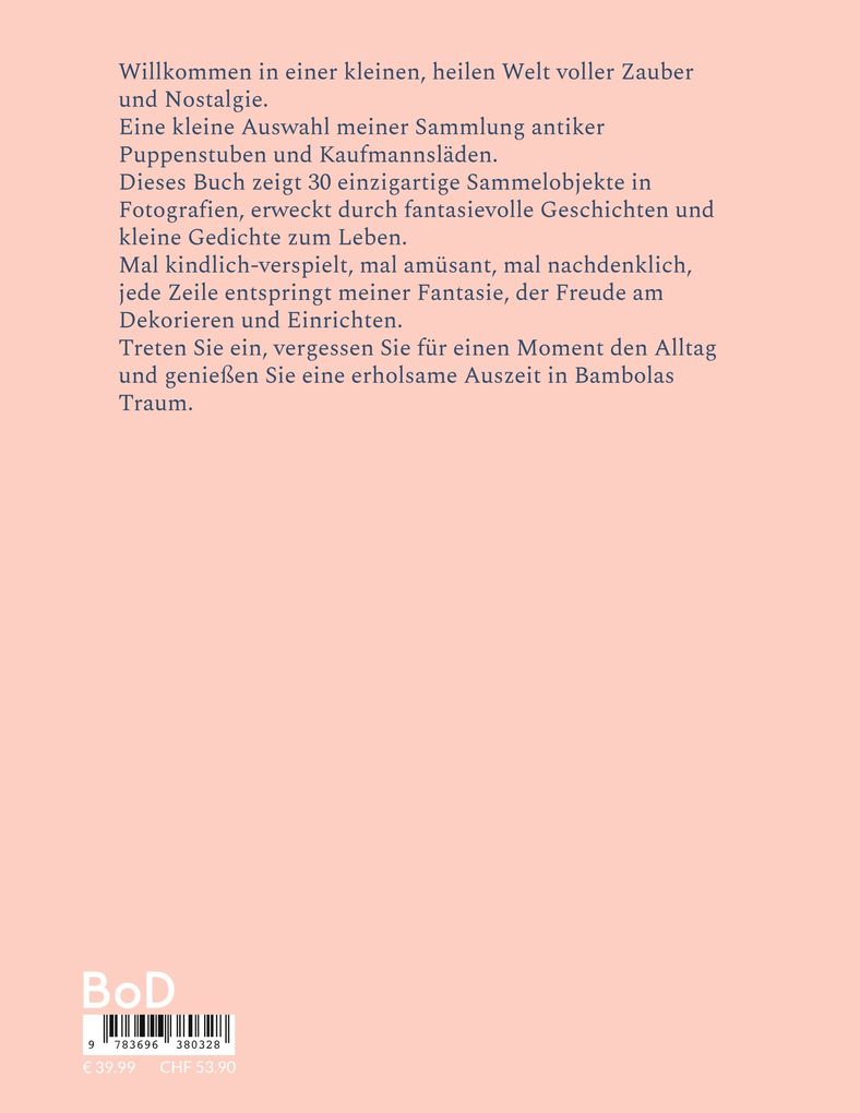 Weitere Ansicht: Bambolas Traum | Angelika Wolf