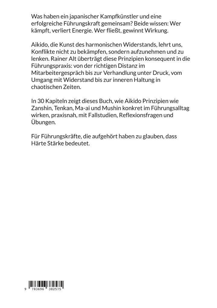 Weitere Ansicht: Aikido im Business | Rainer Alt