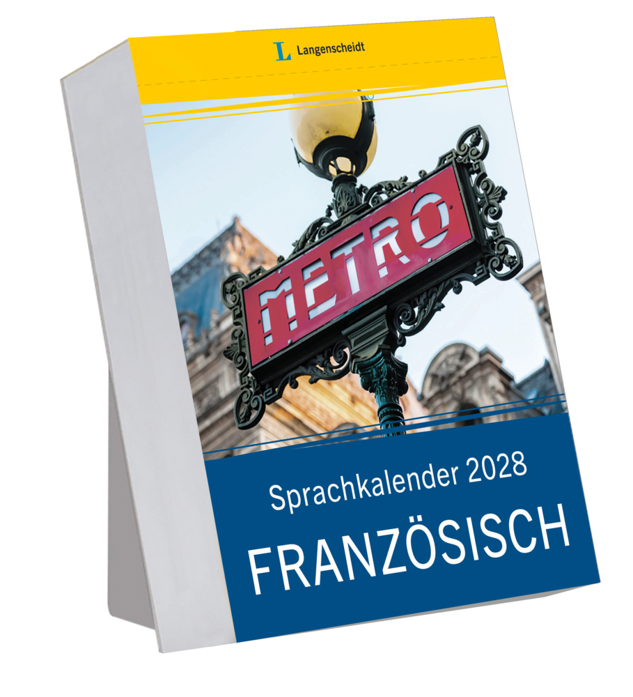 Produktbild: Langenscheidt Sprachkalender Französisch 2028