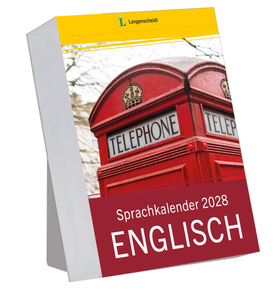 Produktbild: Langenscheidt Sprachkalender Englisch 2028
