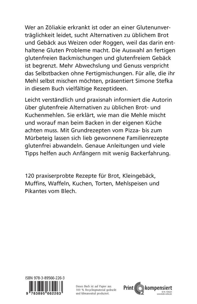 Weitere Ansicht: Glutenfrei backen | Simone Stefka