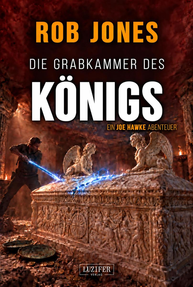 Produktbild: DIE GRABKAMMER DES KÖNIGS (Joe Hawke 10) | Rob Jones