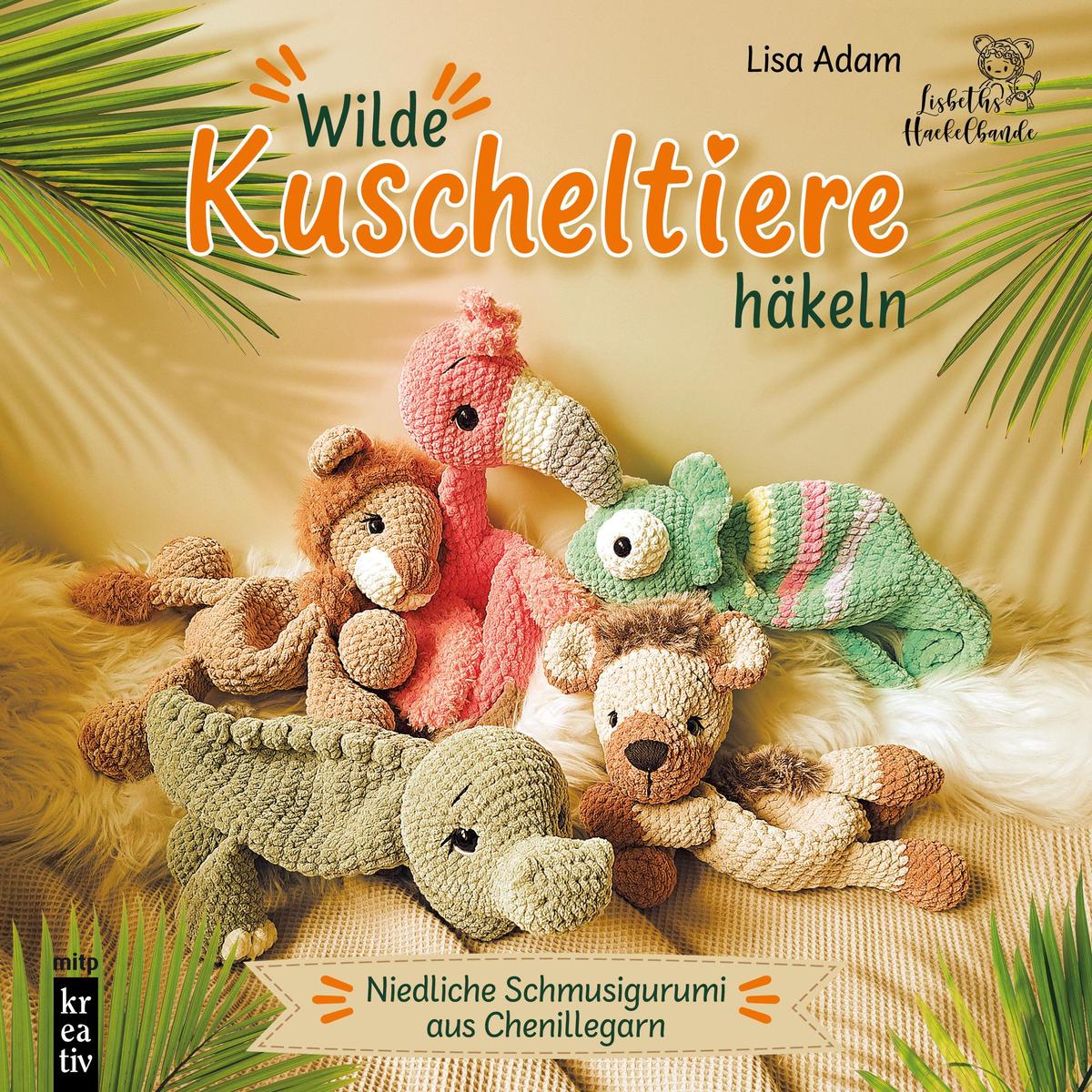 Produktbild: Wilde Kuscheltiere häkeln | Lisa Adam
