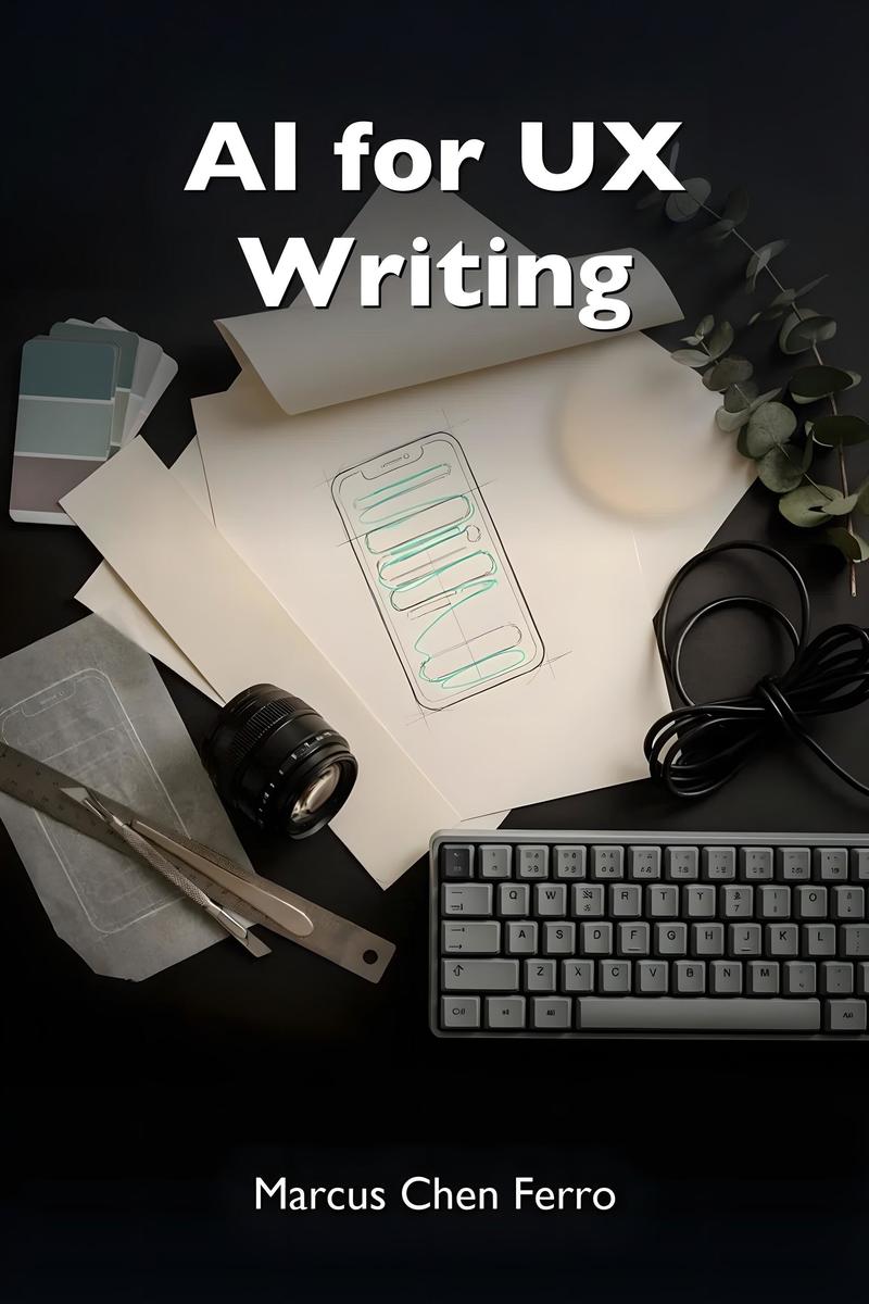 Produktbild: AI for UX Writing | Marcus Chen Ferro