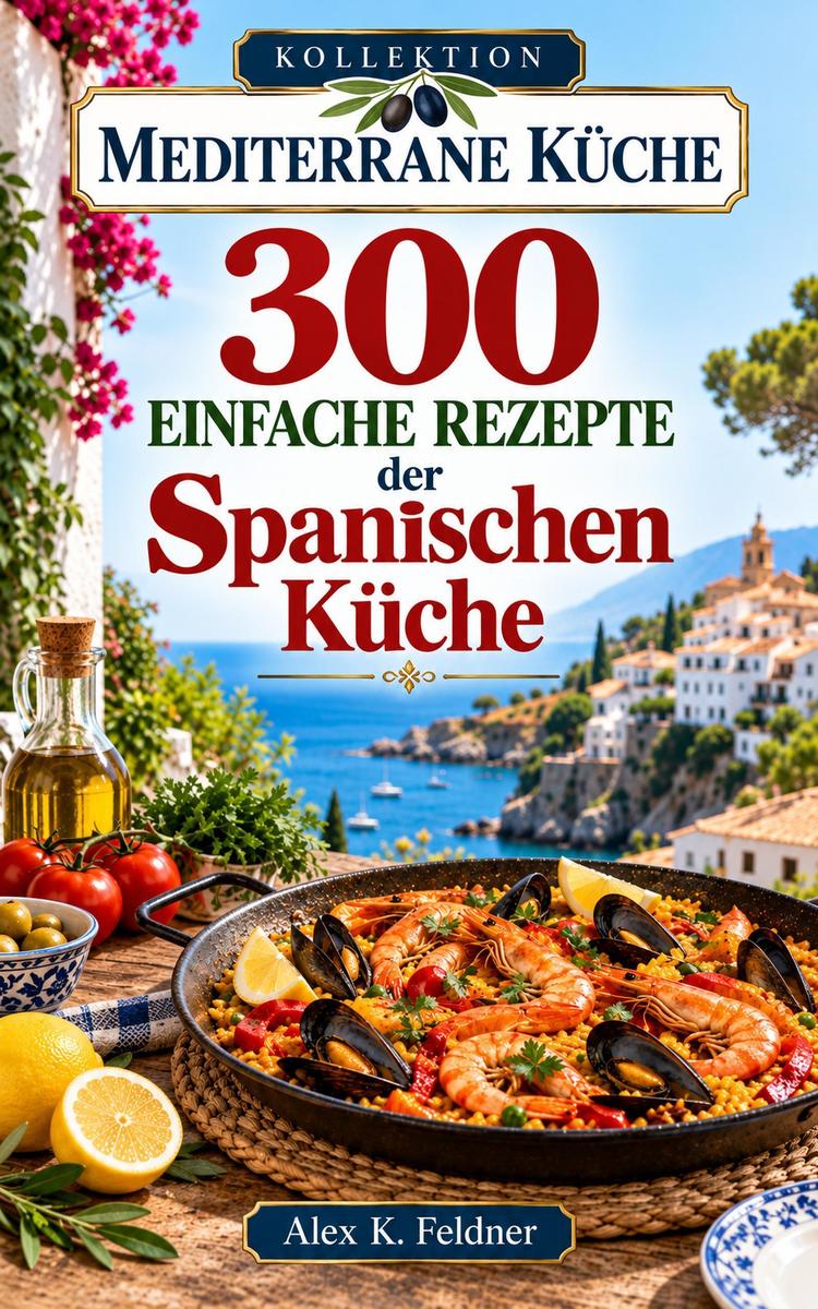 Produktbild: 300 einfache Rezepte der Spanischen Küche | Alex K. Feldner