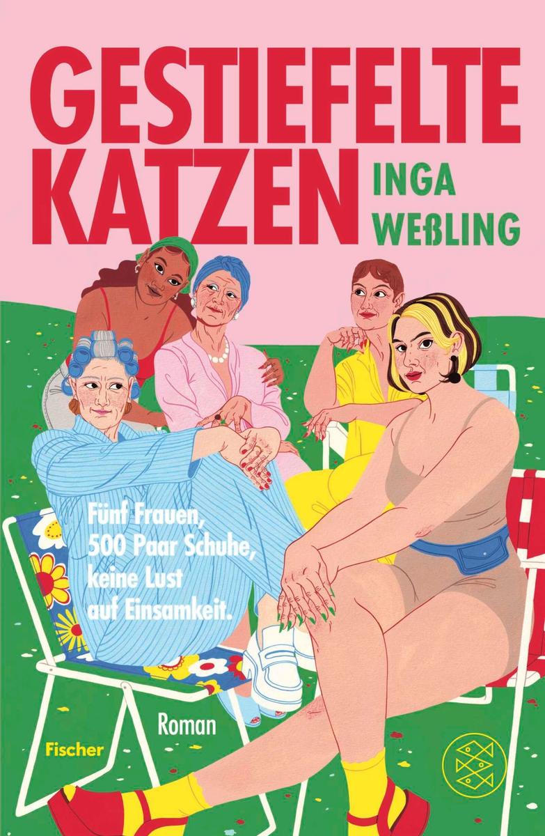 Produktbild: Gestiefelte Katzen - Fünf Frauen, 500 Paar Schuhe, keine Lust auf Einsamkeit | Inga Weßling