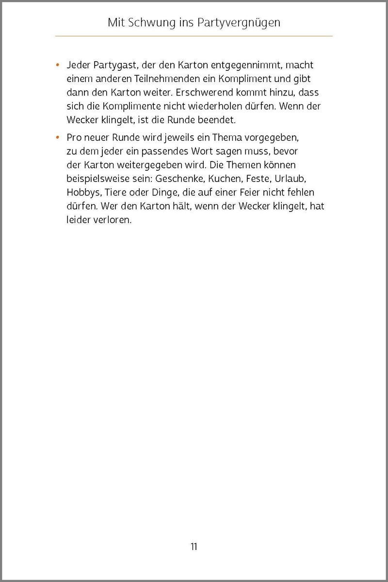 Weitere Ansicht: Partyspiele für Senioren | Silke Hubrig