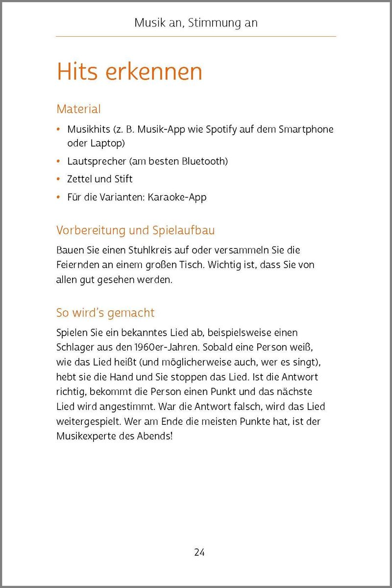 Weitere Ansicht: Partyspiele für Senioren | Silke Hubrig