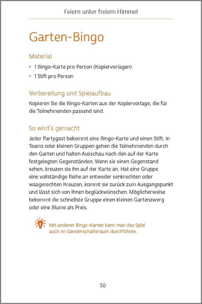 Weitere Ansicht: Partyspiele für Senioren | Silke Hubrig