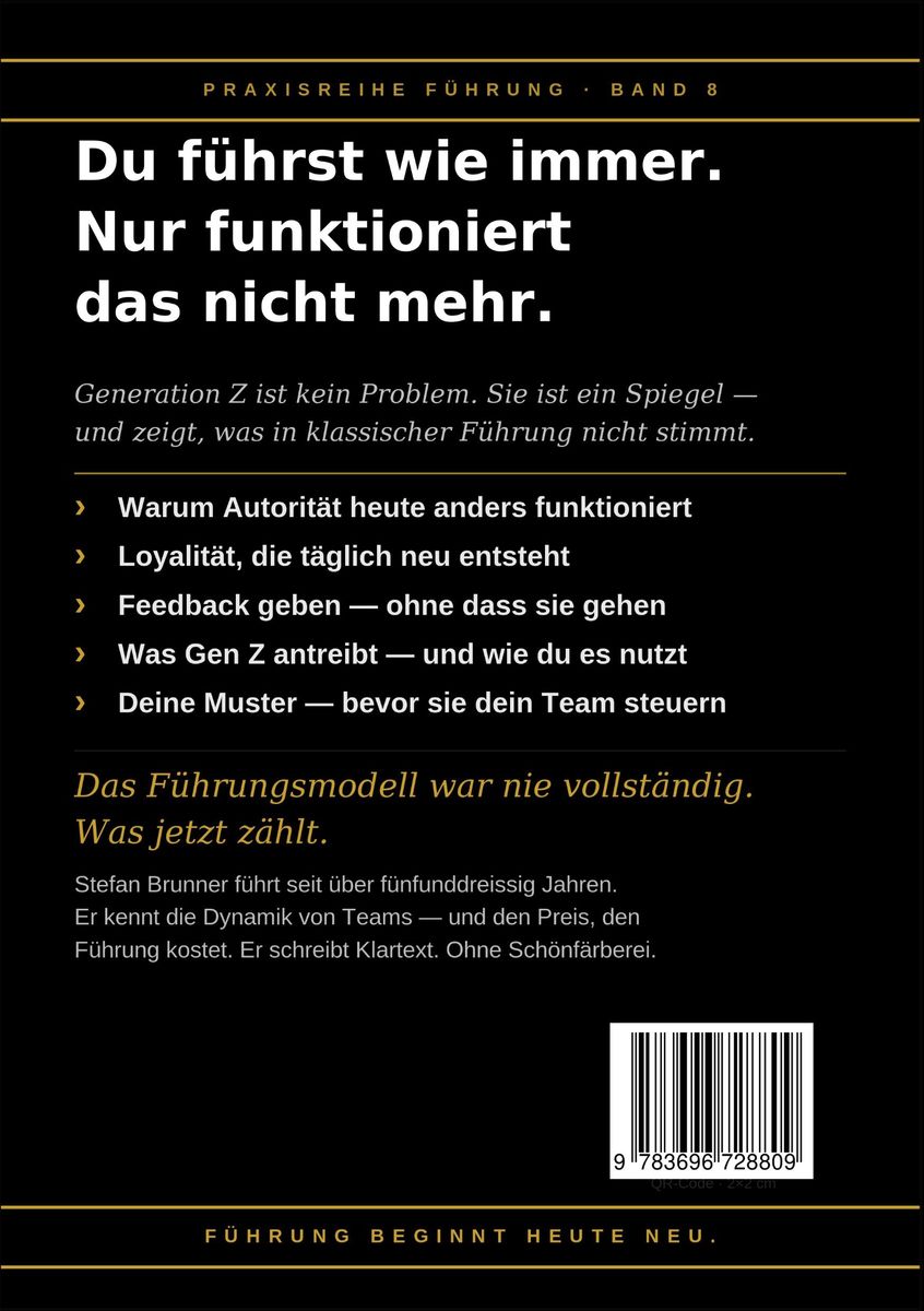 Weitere Ansicht: Führen.Trotz.Generation.Z. | Stefan Brunner