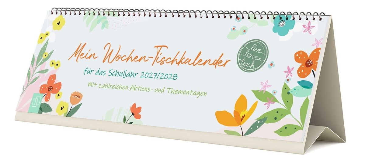 Weitere Ansicht: Mein Wochen-Tischkalender für das Schuljahr 2027/2028