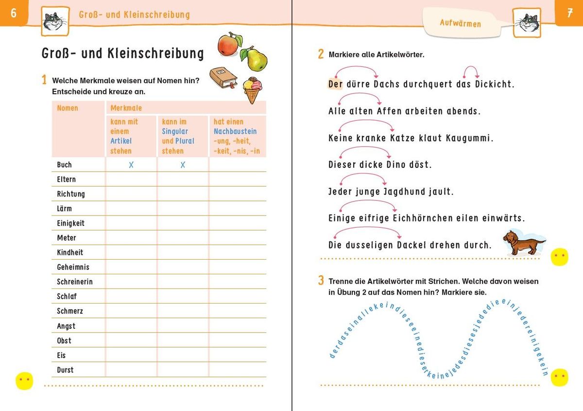 Weitere Ansicht: Übungsheft - Rechtschreibung 4. Klasse | Ulrike Holzwarth-Raether, Andrea Wimmer