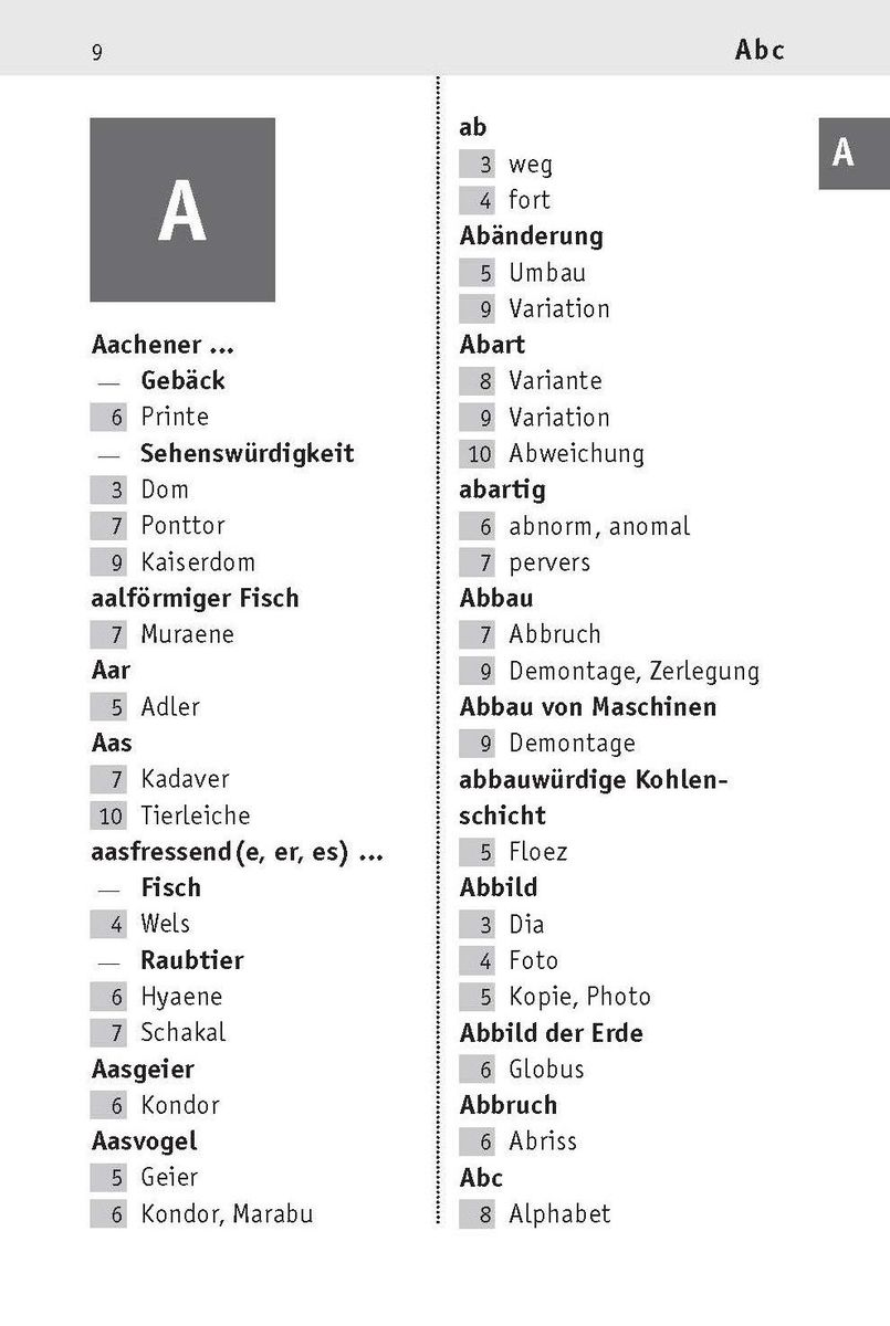 Weitere Ansicht: Das Kreuzworträtsel-Lexikon in großer Schrift | Dudenredaktion