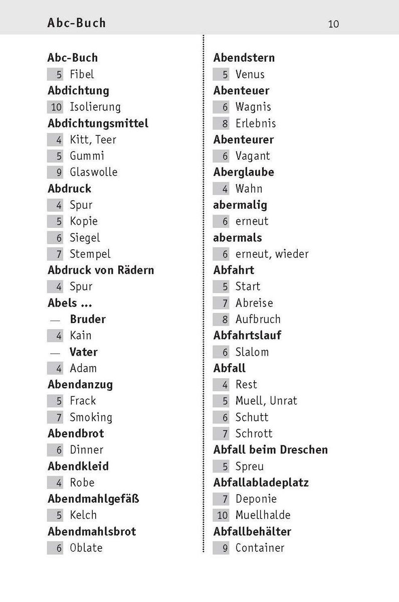 Weitere Ansicht: Das Kreuzworträtsel-Lexikon in großer Schrift | Dudenredaktion