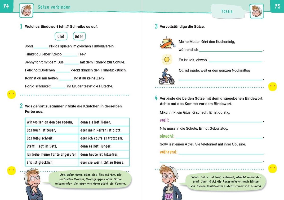 Weitere Ansicht: Übungsheft - Grammatik 4. Klasse | Maria Geipel