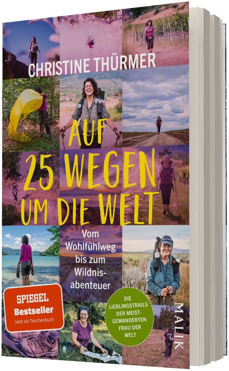 Weitere Ansicht: Auf 25 Wegen um die Welt | Christine Thürmer