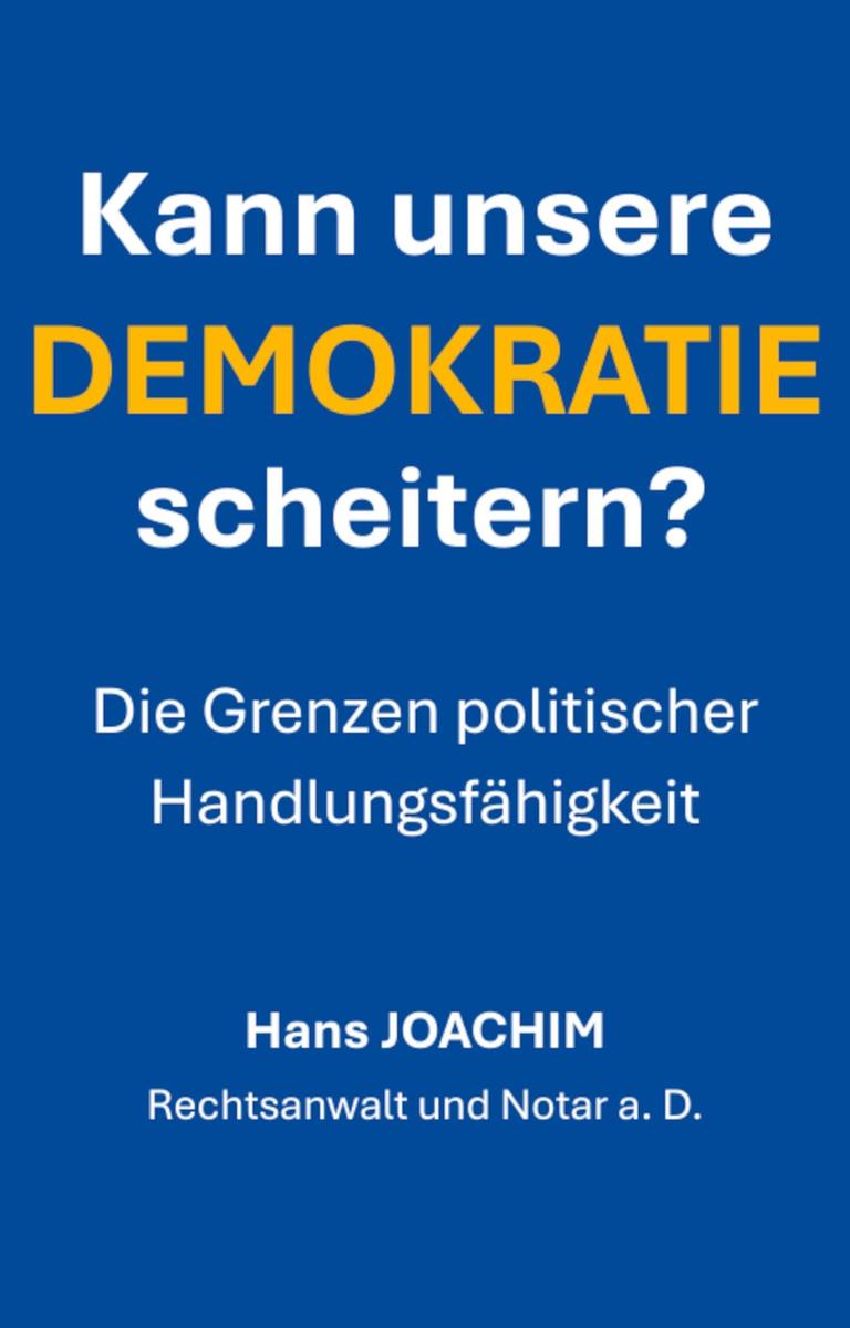 Produktbild: Kann unsere Demokratie scheitern? | Hans Joachim