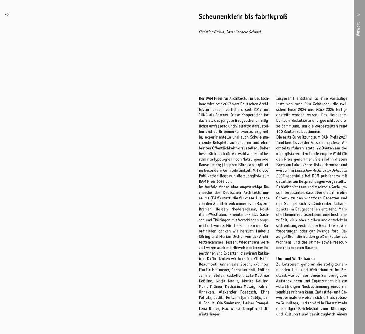 Weitere Ansicht: Deutschland 2027. Architekturführer