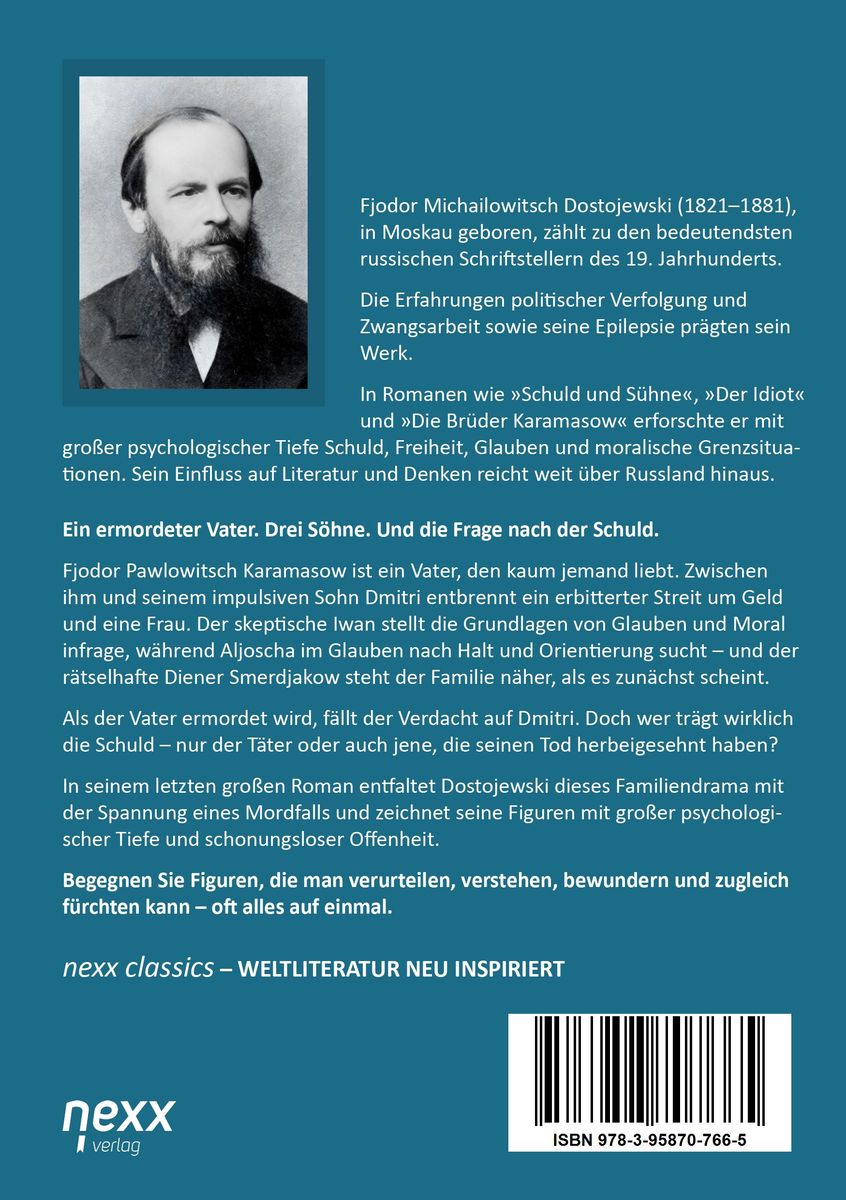 Weitere Ansicht: Die Brüder Karamasow | Fjodor Michailowitsch Dostojewski