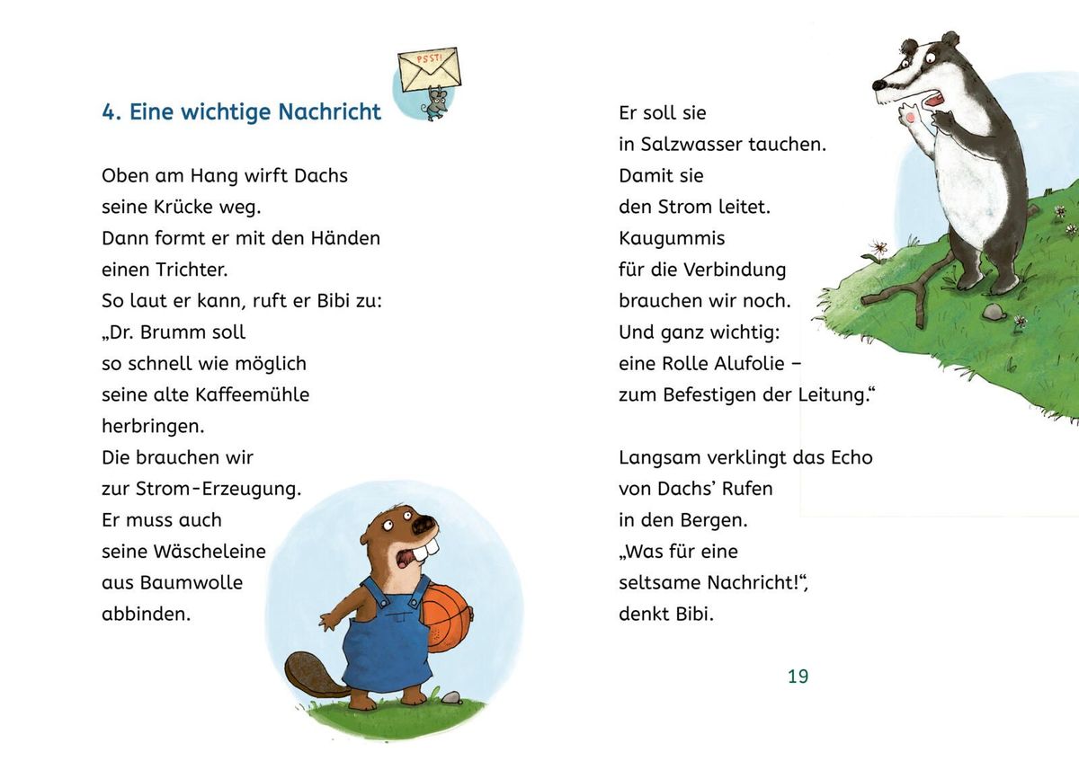 Weitere Ansicht: Kleine Lesehelden: Stille Post für Dr. Brumm | Daniel Napp