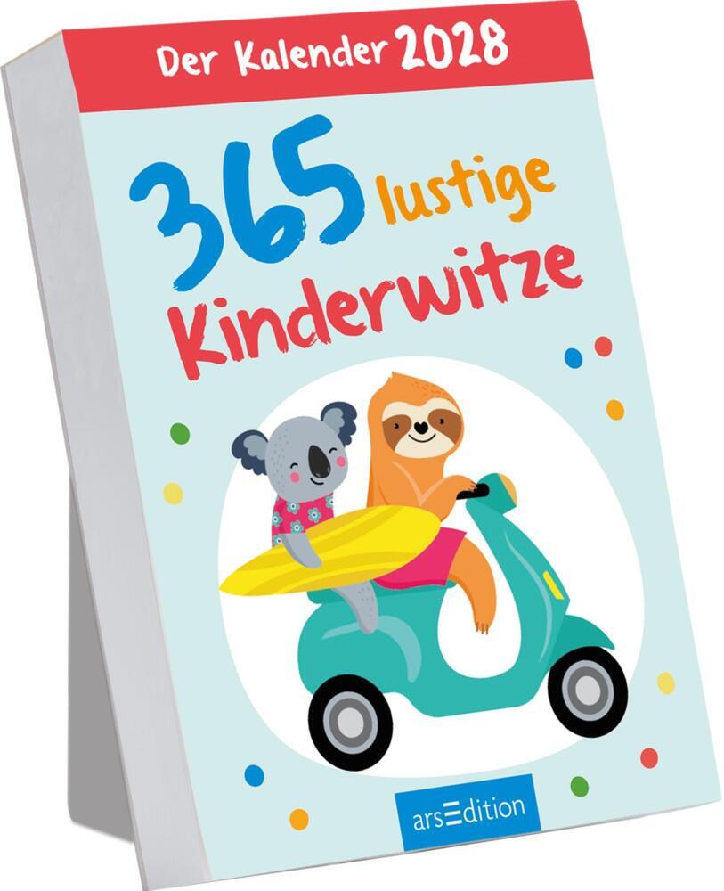 Produktbild: Abreißkalender 365 lustige Kinderwitze 2028
