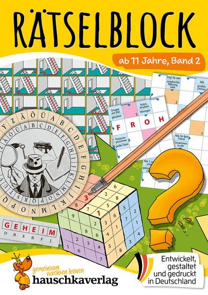 Produktbild: Rätselblock ab 11 Jahre - Band 2 | Joshua Schulz