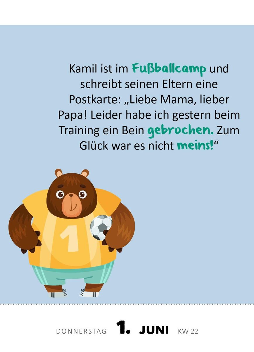 Weitere Ansicht: Abreißkalender 365 lustige Kinderwitze 2028