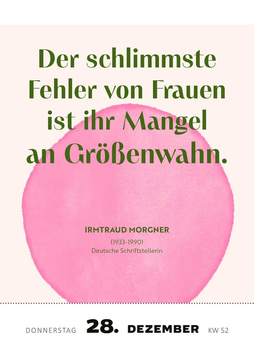 Weitere Ansicht: Abreißkalender Kluge Frauen, die unsere Welt inspirieren 2028