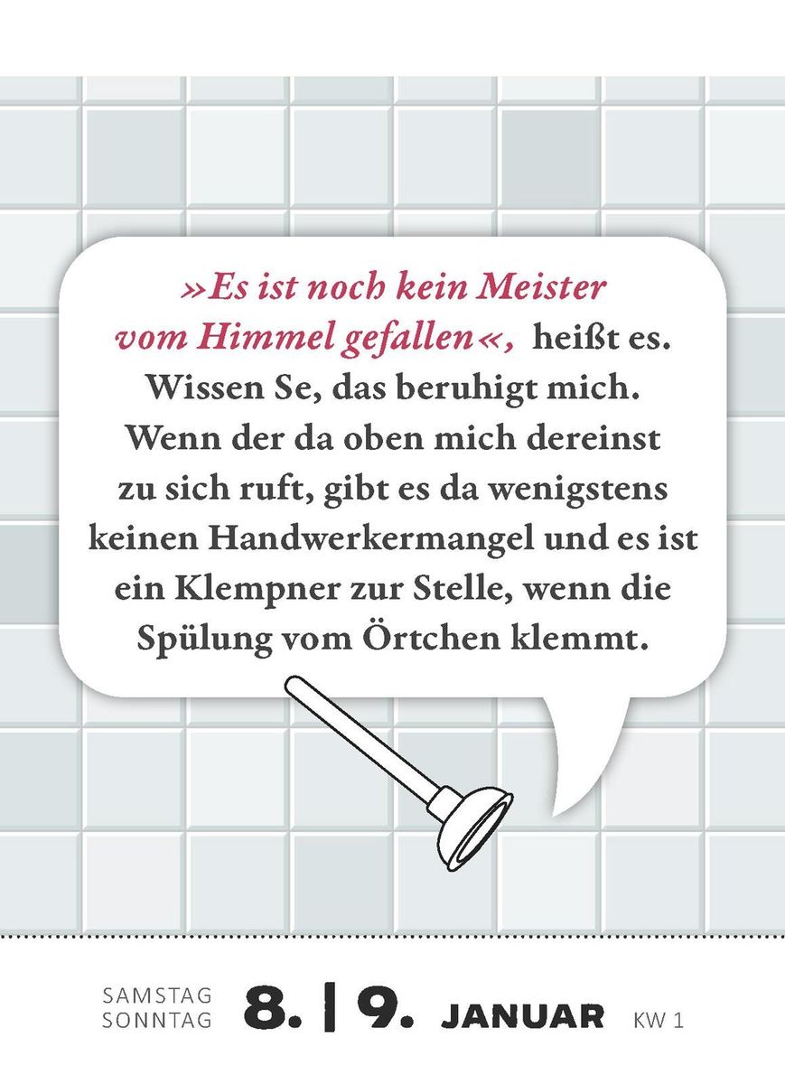 Weitere Ansicht: Abreißkalender Renate Bergmann - Der Kalender 2028 | Renate Bergmann