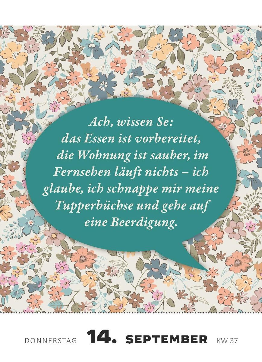 Weitere Ansicht: Abreißkalender Renate Bergmann - Der Kalender 2028 | Renate Bergmann