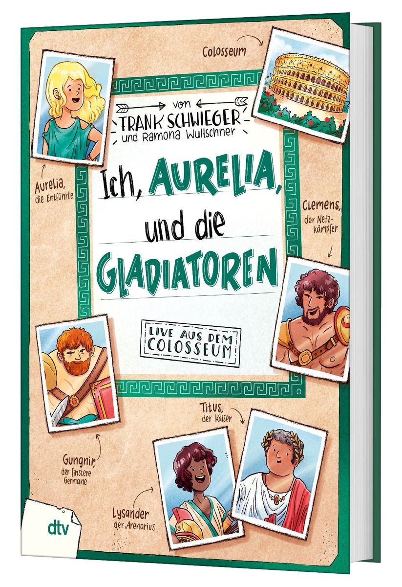 Weitere Ansicht: Ich, Aurelia, und die Gladiatoren | Frank Schwieger