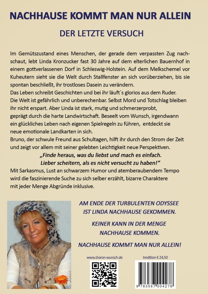 Weitere Ansicht: NACHHAUSE KOMMT MAN NUR ALLEIN | Sharon Wunsch