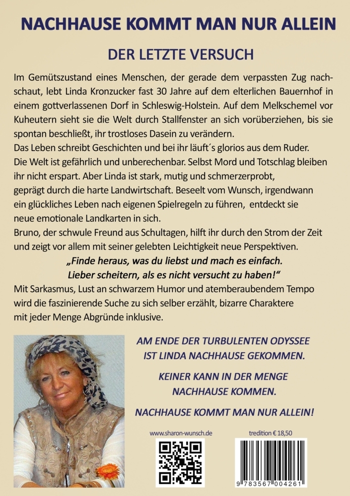 Weitere Ansicht: NACHHAUSE KOMMT MAN NUR ALLEIN | Sharon Wunsch